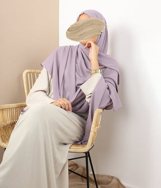 Hijaab XXL HQ Šifon 125*200 - Wisteria Purple