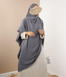 حجاب XXL لؤلؤي - 125×200 - استيل