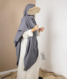 حجاب XXL لؤلؤي - 125×200 - استيل