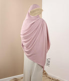 Hidžab XXL Pearl - 125x200 - Crystal Pink