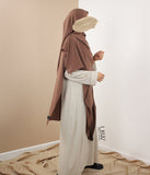 Hijab XXL Pearl - 125x200 - Peanut
