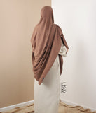 حجاب XXL لؤلؤي - 125x200 - فول سوداني