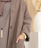 Temel Kış Kimono Akemi Taupe
