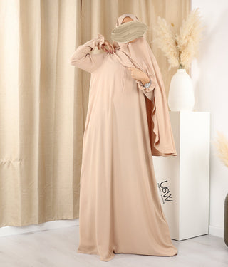 A-Lijn Abaya Arrzha Stretch TB - Sand