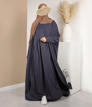 Jilbab Qatariyya Indigo