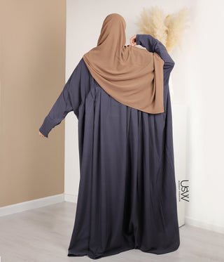 Jilbab Qatariyya Indigo