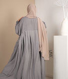 Jilbab Qatariyya Gray
