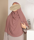 Full Instant Hijab XL - Rose Taupe
