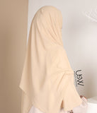 Full Instant Hijab XL - Nude