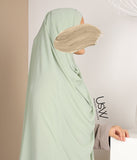 حجاب فوري كامل مقاس XL - فستق