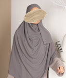 Full Instant Hidžab XXL - Dim Grey