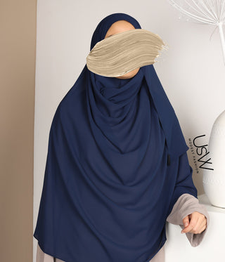 Full Instant Hijaab XL - Denim