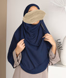 Full Estant Hijab XL - الدنيم