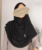 Full Instant Hijab XXL - Sort