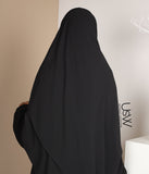 حجاب فوري كامل XXL - أسود
