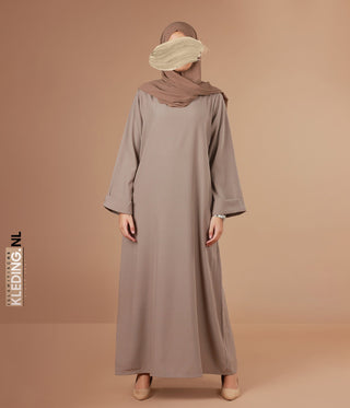 Kimono Abaya Taupe