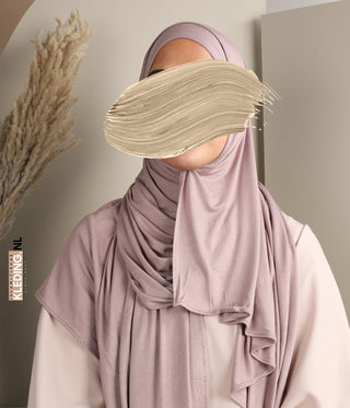 Soft Visc. Scarf 70*200 - FNRA - Cool Taupe