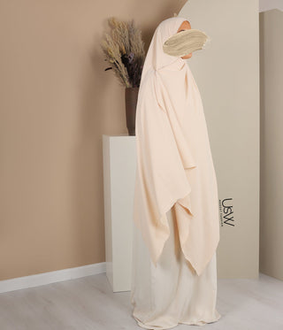 Pearl Stretch Sjaal 100*200 - Cream