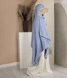 Pearl Stretch Tørklæde 100*200 -Pastelblå