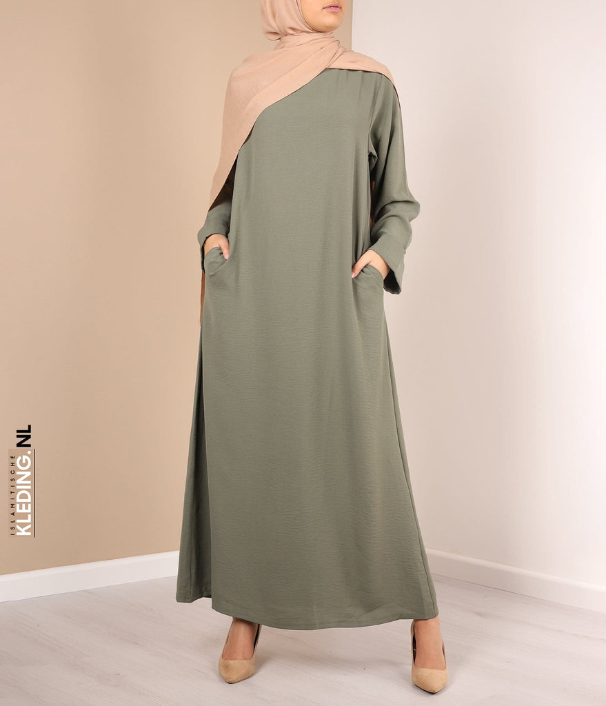 Noora Kimono Abaya – Feuille